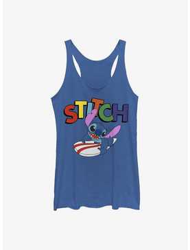 Disney Lilo & Stitch Surf Board Stitch Womens Tank Top, , hi-res