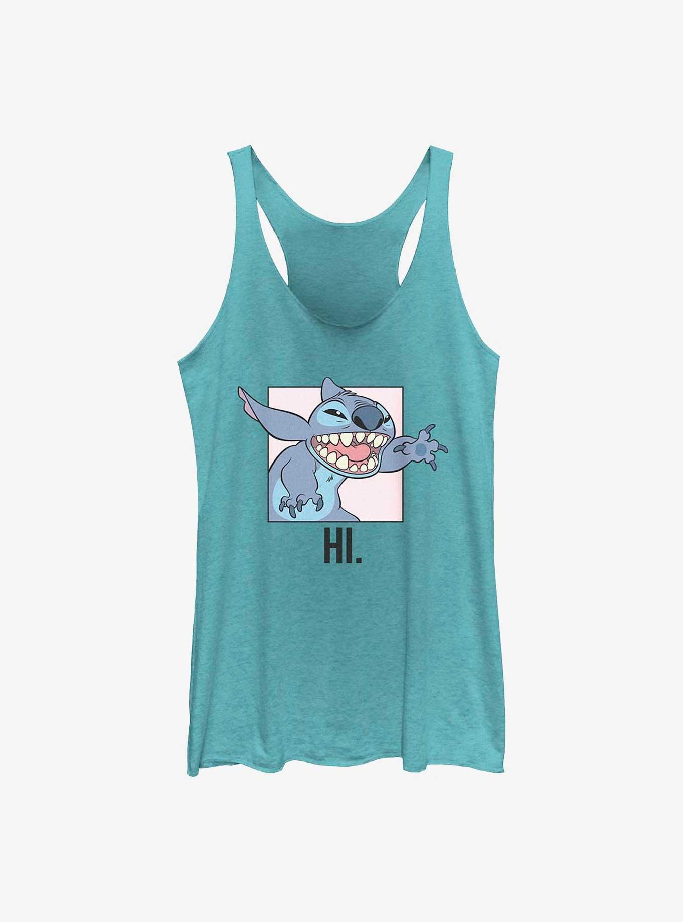 Disney Lilo & Stitch Hi Womens Tank Top