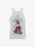 Disney Frozen Olaf Warm Wishes Womens Tank Top, WHITE HTR, hi-res