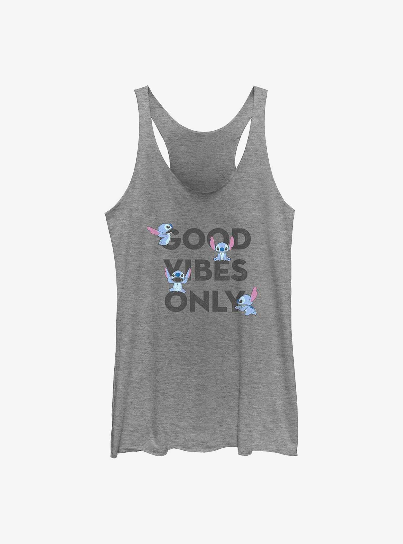 Disney Lilo & Stitch Good Vibes Only Womens Tank Top, , hi-res