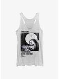 Disney The Nightmare Before Christmas 1993 Poster Womens Tank Top, WHITE HTR, hi-res