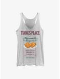 Disney The Princess and the Frog Tiana's Place Buttermilk Beignets Womens Tank Top, WHITE HTR, hi-res