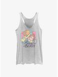 Disney Beauty and The Beast Pastel Characters Womens Tank Top, WHITE HTR, hi-res