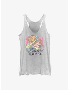 Disney Beauty and The Beast Pastel Characters Womens Tank Top, , hi-res