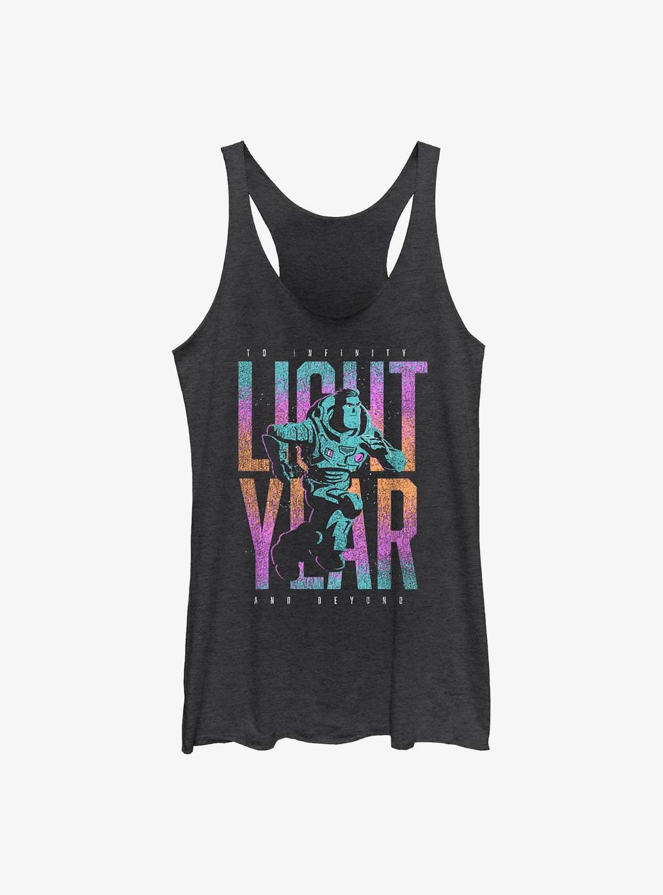 Disney Pixar Lightyear Buzz Words Womens Tank Top