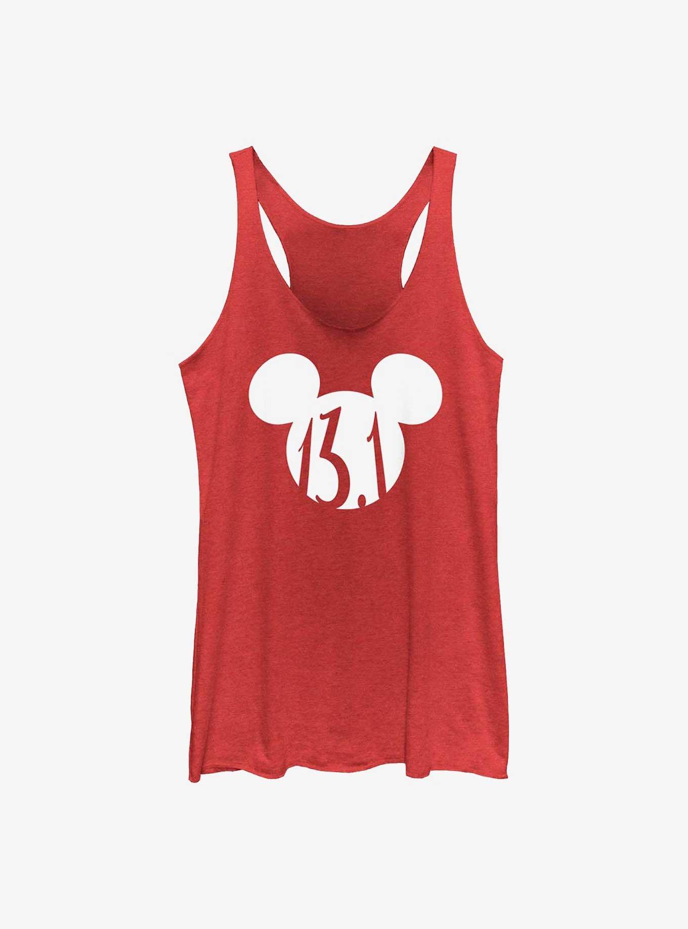 Disney Mickey Mouse 13.1 Half Marathon Ears Womens Tank Top