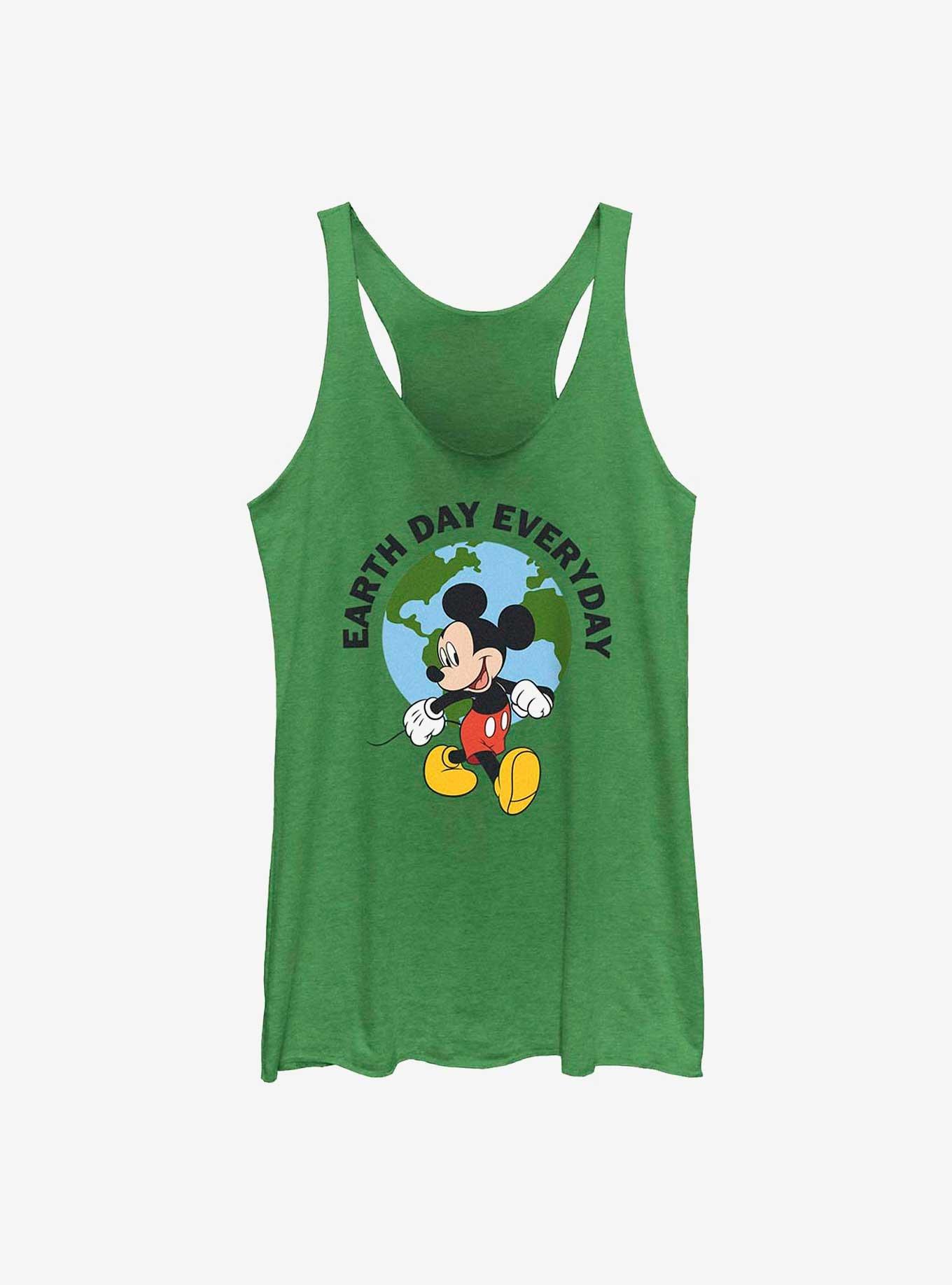 Disney Mickey Mouse Earth Day Everyday Womens Tank Top