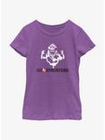 Ghostbusters: Frozen Empire Decal Slimer Girls Youth T-Shirt, PURPLE BERRY, hi-res
