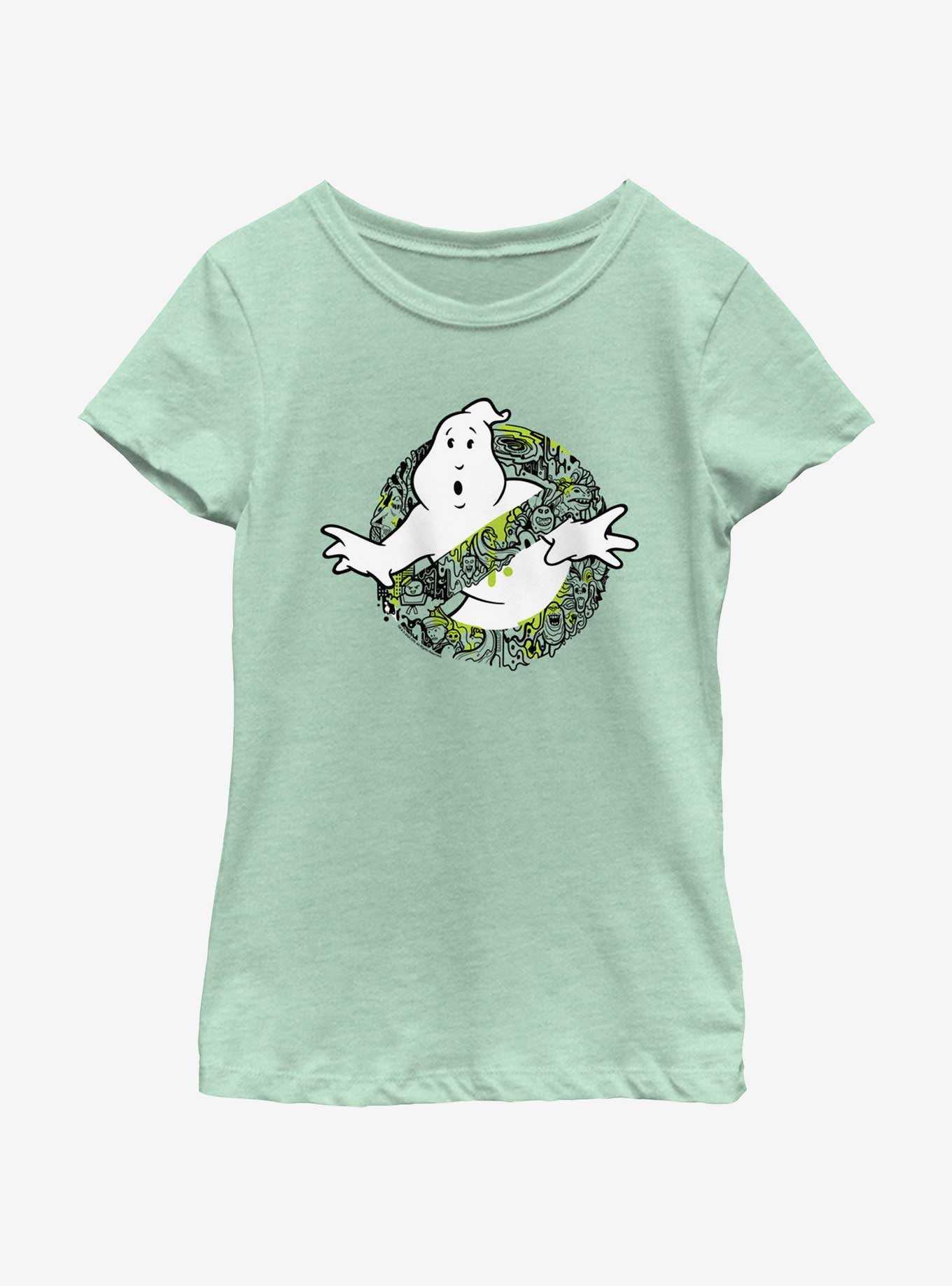 Ghostbusters: Frozen Empire Busting Ghosts Girls Youth T-Shirt, , hi-res