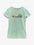 Ghostbusters: Frozen Empire Retro Road Girls Youth T-Shirt, MINT, hi-res