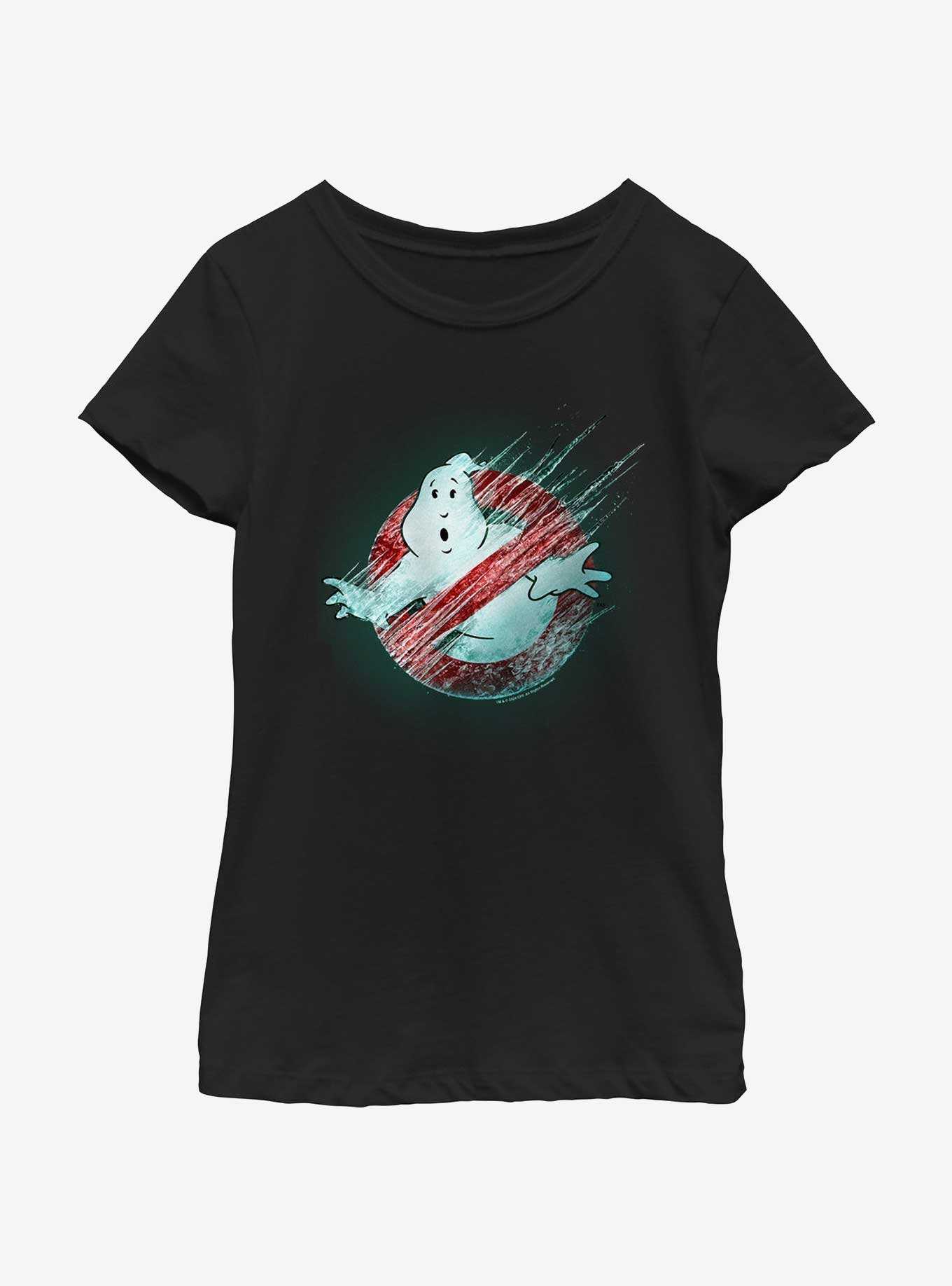 Ghostbusters: Frozen Empire Frozen Logo Girls Youth T-Shirt, , hi-res