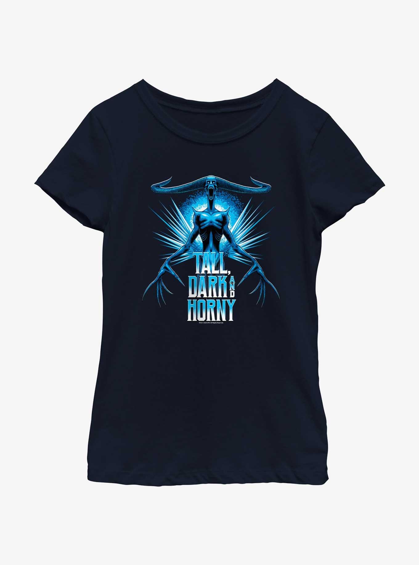 Ghostbusters: Frozen Empire Tall Dark And Horny Girls Youth T-Shirt