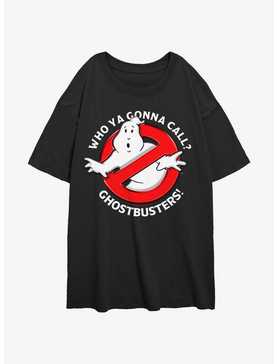 Ghostbusters Who Ya Gonna Call Womens Oversized T-Shirt, , hi-res
