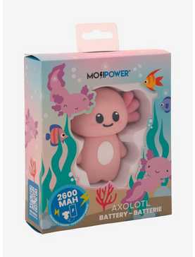Mojipower Pink Axolotl Power Bank, , hi-res