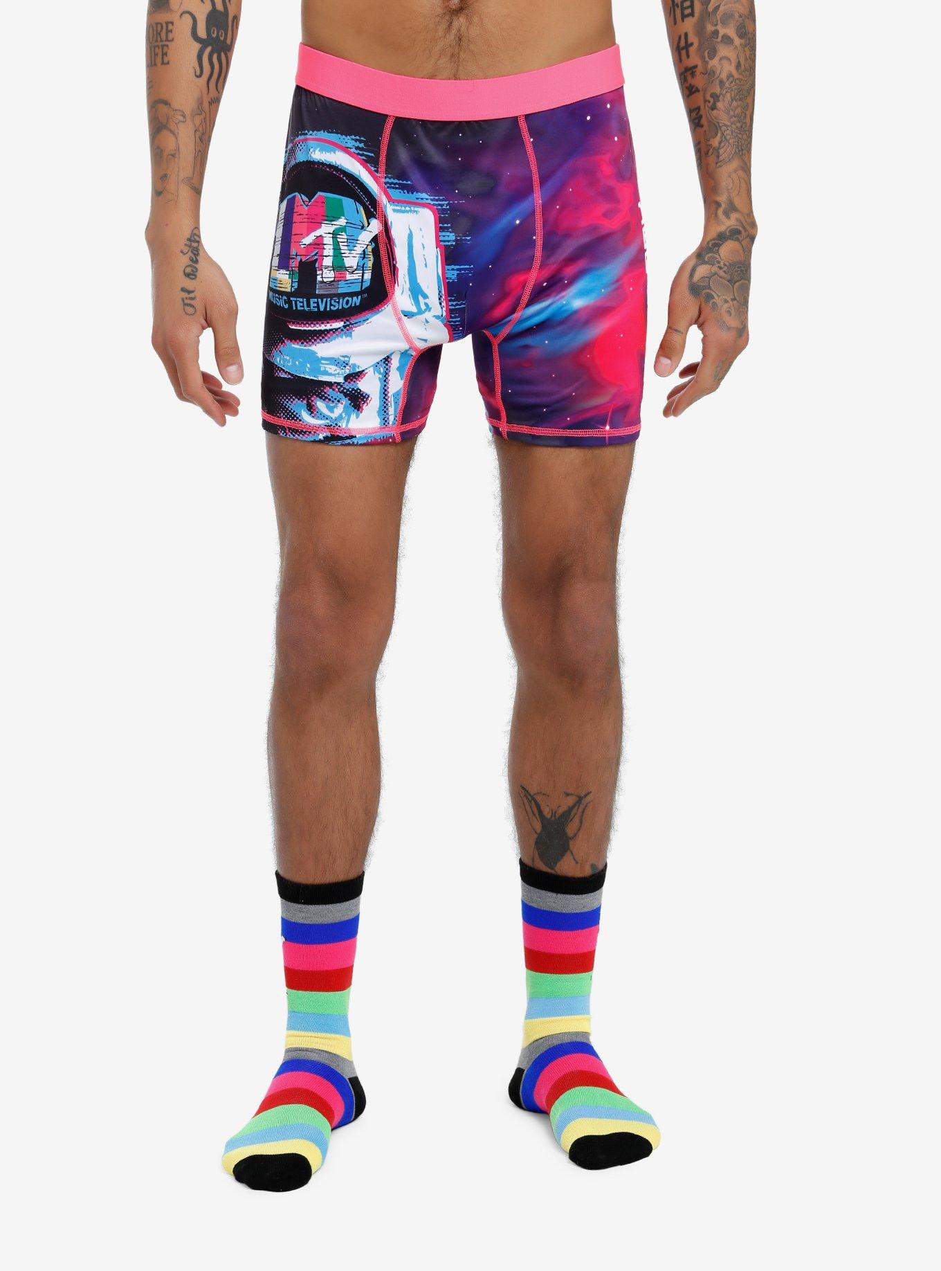 MTV Moonman Boxer Briefs & Sock Set, MULTI, hi-res