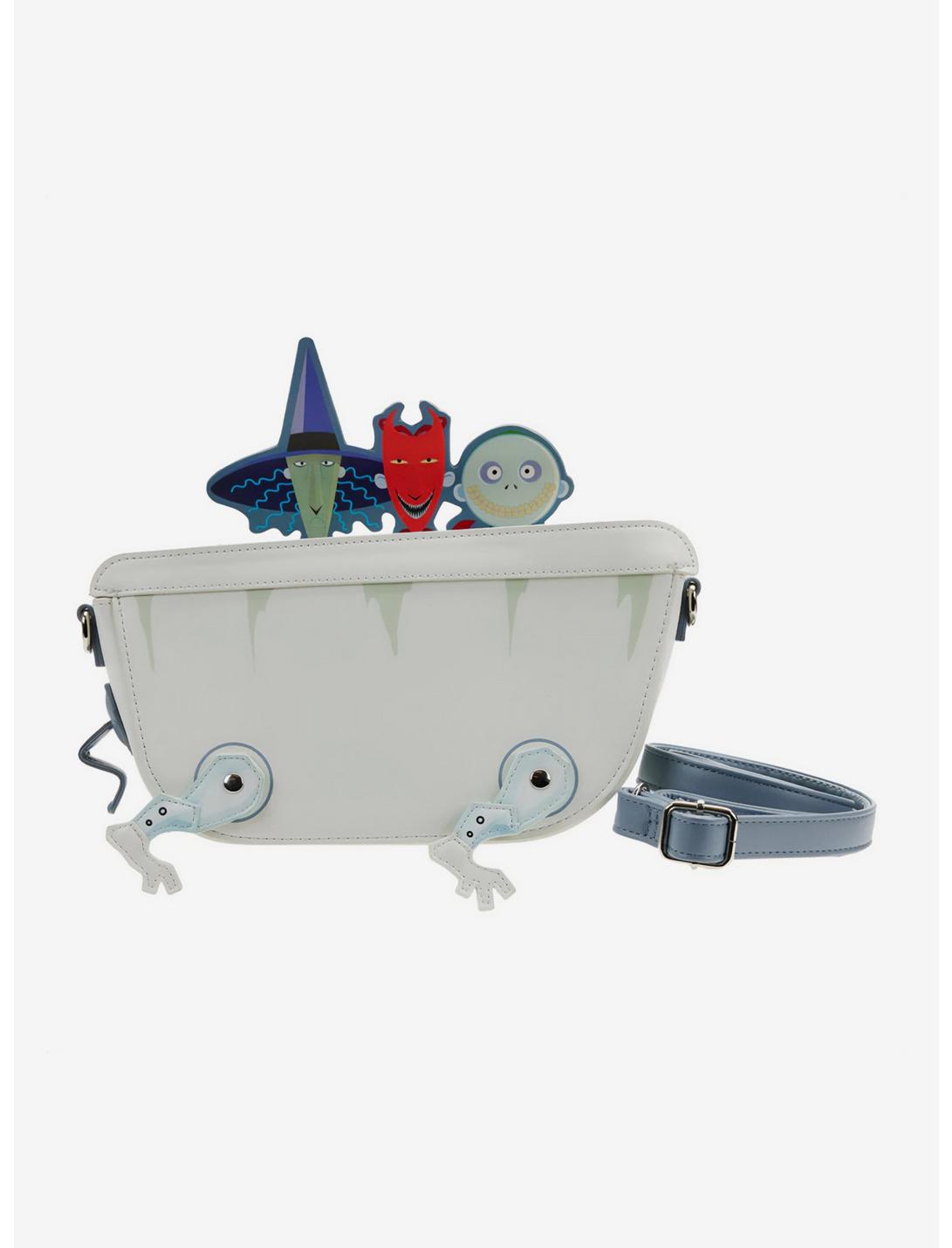 Disney Nightmare Before Christmas Lock Shock Barrel Bath Tub Crossbody Bag, , hi-res