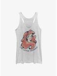 Disney The Little Mermaid Ariel Girls Tank, WHITE HTR, hi-res
