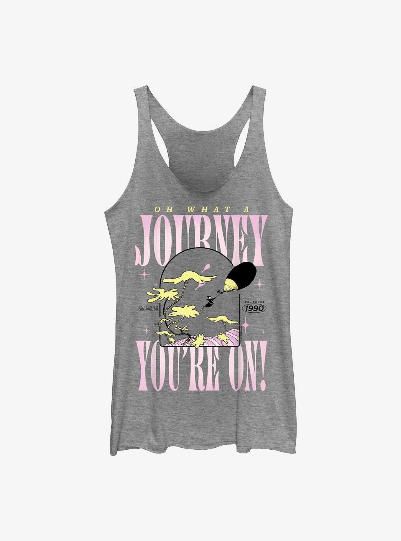 Dr. Seuss The Journey Girls Tank, GRAY HTR, hi-res