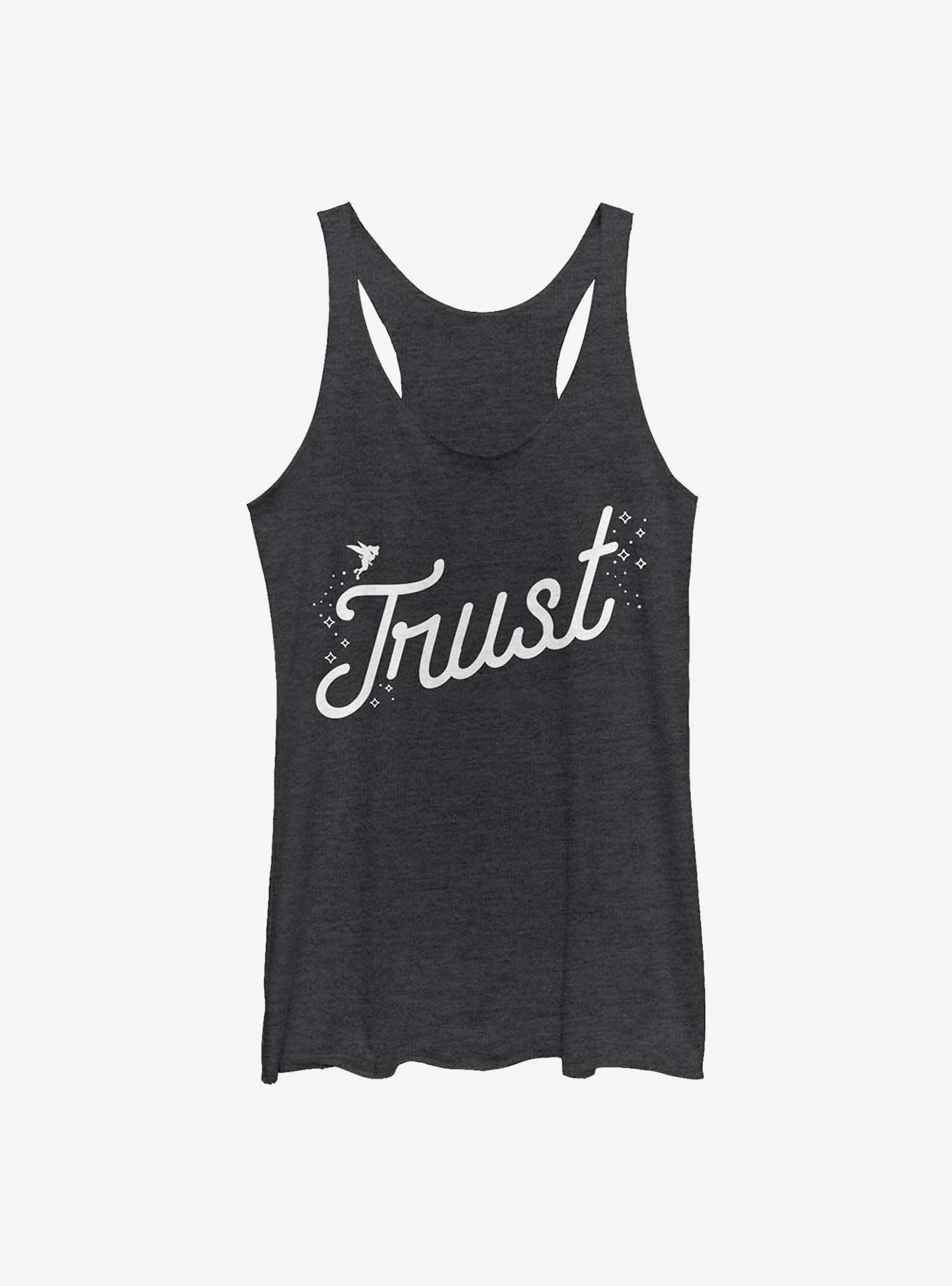 Disney Tinker Bell Need Trust Girls Tank, BLK HTR, hi-res