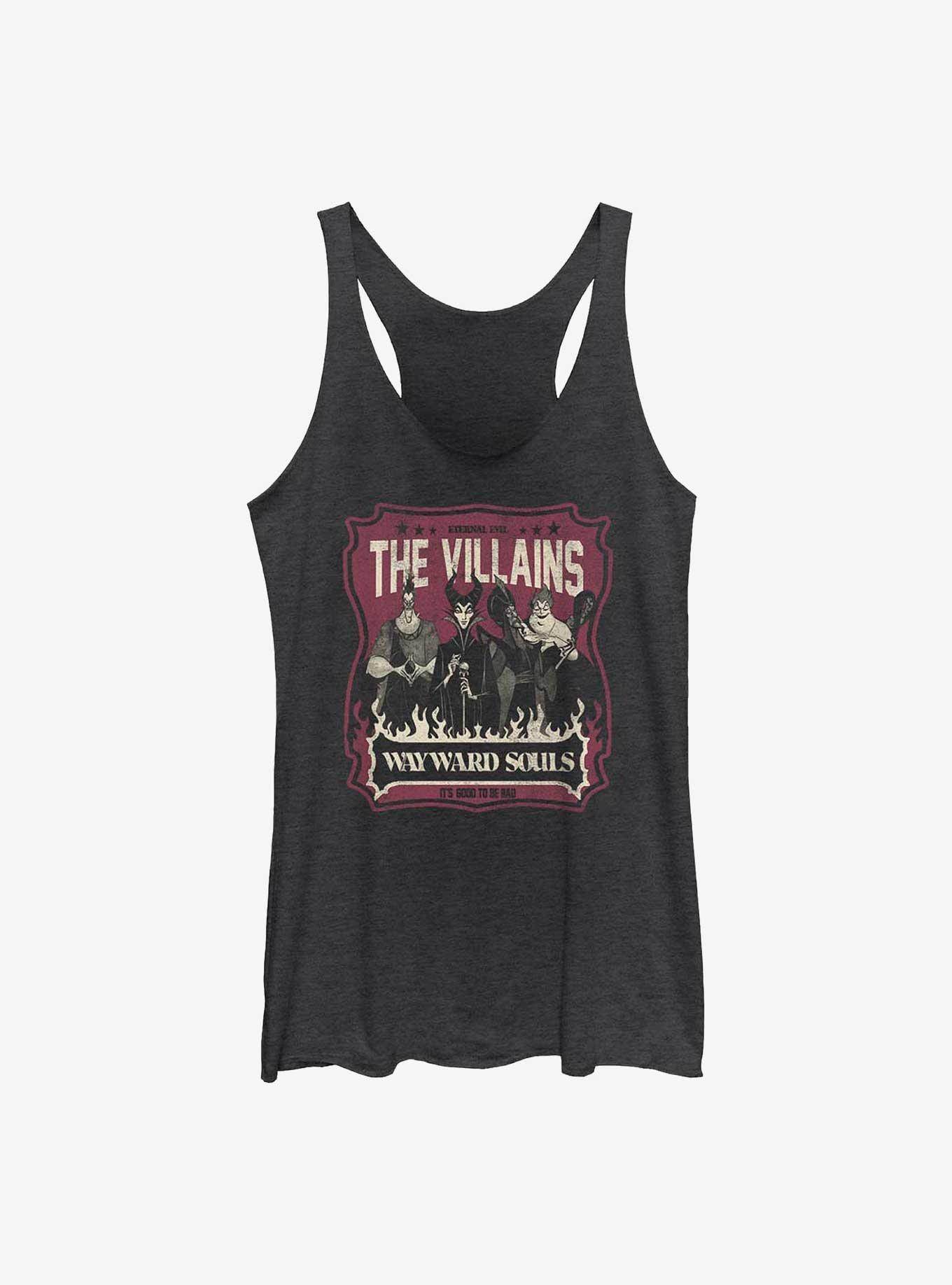 Disney Villains Villainous Stars Girls Tank