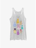 Disney Princesses Textbook Dresses Girls Tank, WHITE HTR, hi-res