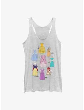 Disney Princesses Textbook Dresses Girls Tank, , hi-res