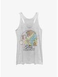 Disney Beauty and the Beast Classic Girls Tank, WHITE HTR, hi-res