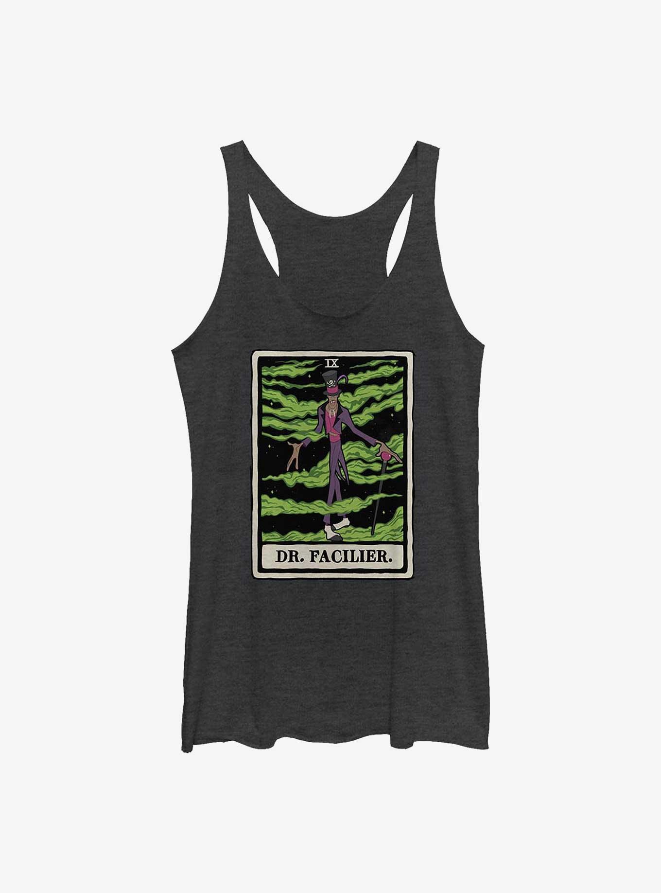 Disney Villains The Dr Facilier Girls Tank, BLK HTR, hi-res