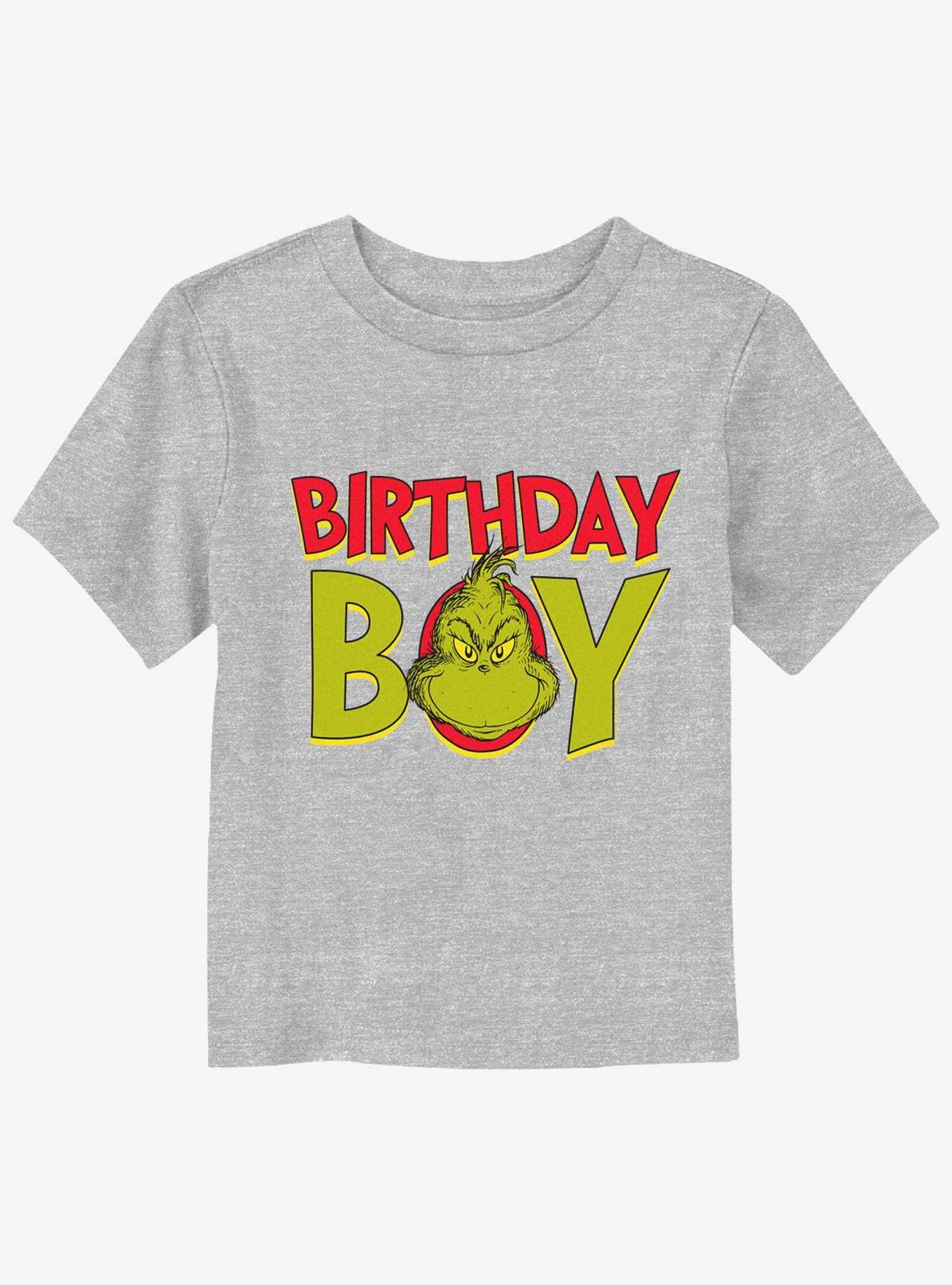 Dr. Seuss Bday Grinch Boy Toddler T-Shirt