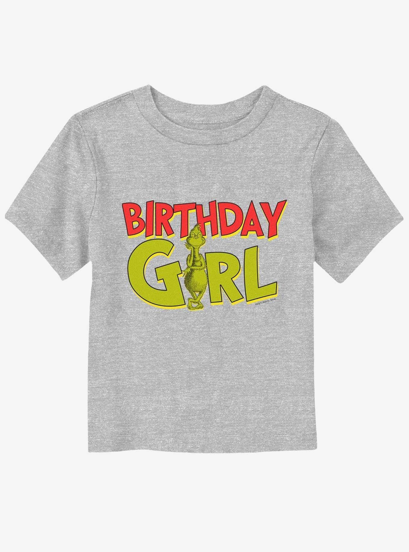 Dr. Seuss Bday Grinch Girl Toddler T-Shirt