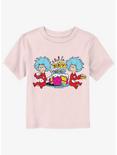 Dr. Seuss Birthday Cake Things Toddler T-Shirt, LIGHT PINK, hi-res