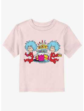 Dr. Seuss Birthday Cake Things Toddler T-Shirt, , hi-res