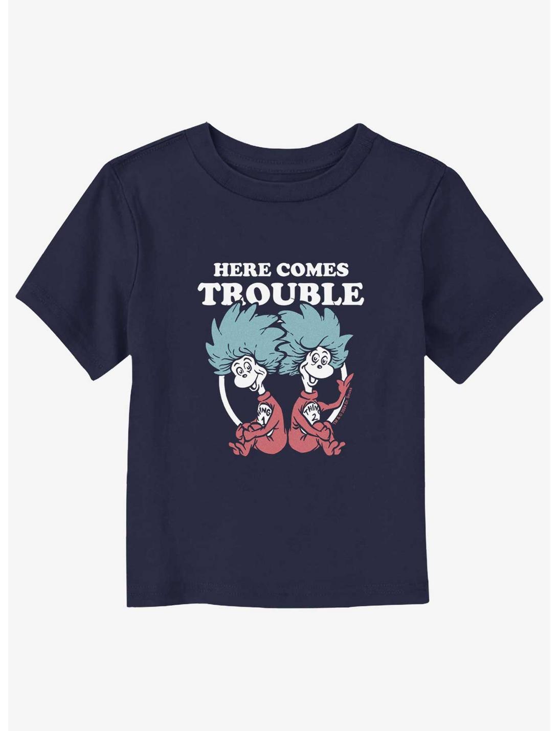 Dr. Seuss Thing Trouble Toddler T-Shirt, NAVY, hi-res