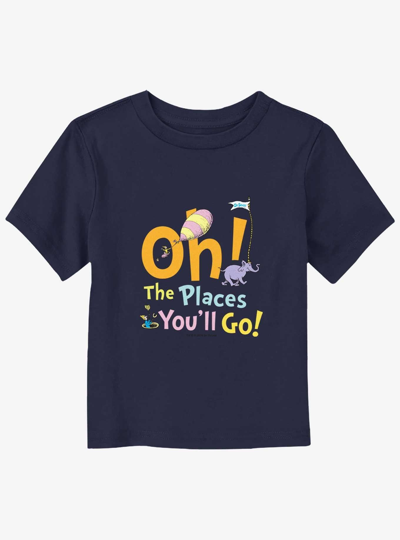 Dr. Seuss Going Places Toddler T-Shirt, NAVY, hi-res