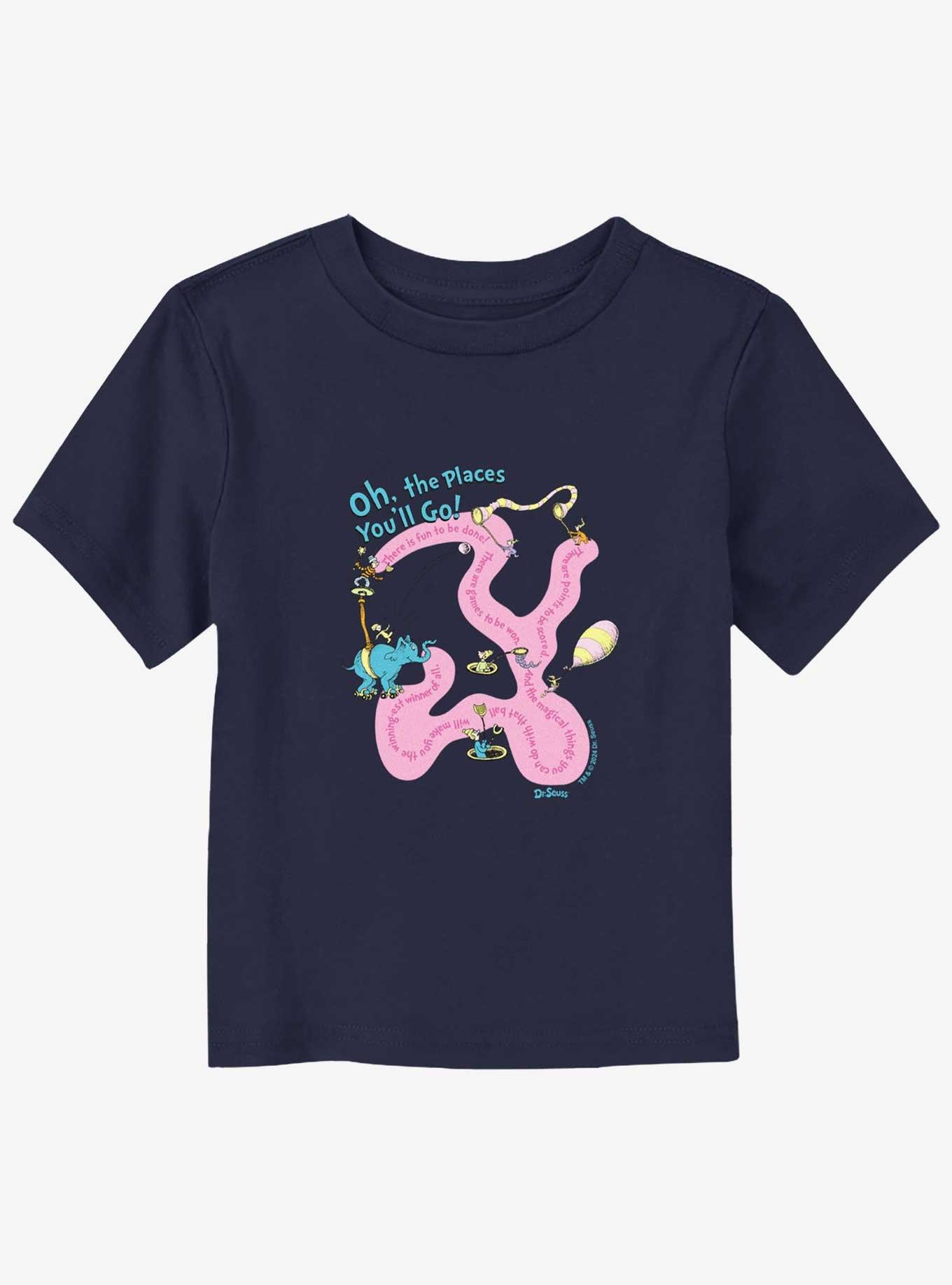 Dr. Seuss Journeying Toddler T-Shirt, NAVY, hi-res