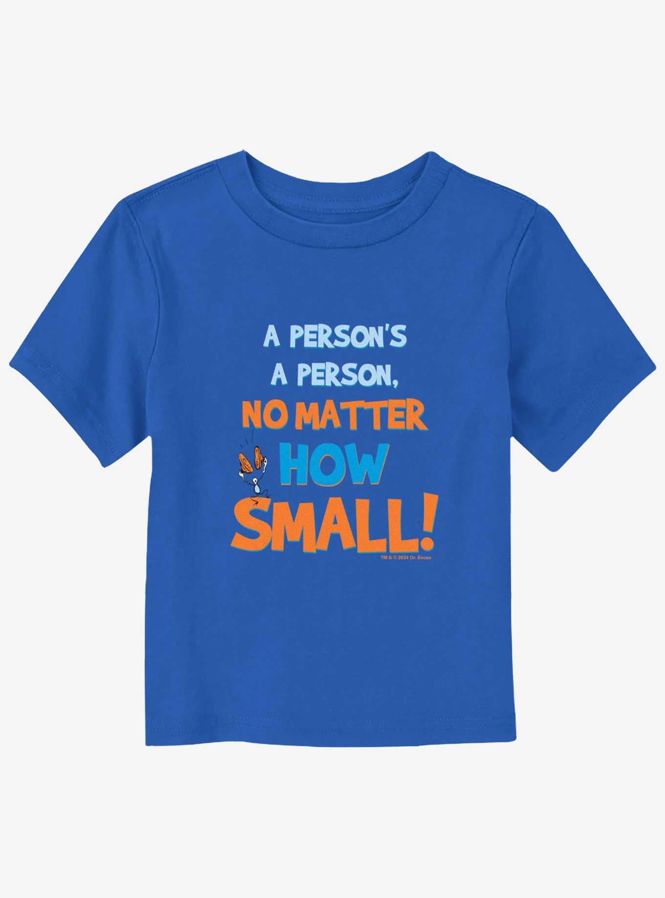 Dr. Seuss A Person No Matter How Small Toddler T-Shirt, , hi-res