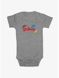 Dr. Seuss Logo Infant Bodysuit, ATH HTR, hi-res