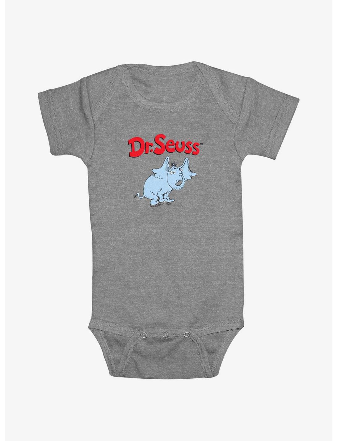 Dr. Seuss Horton Infant Bodysuit, ATH HTR, hi-res