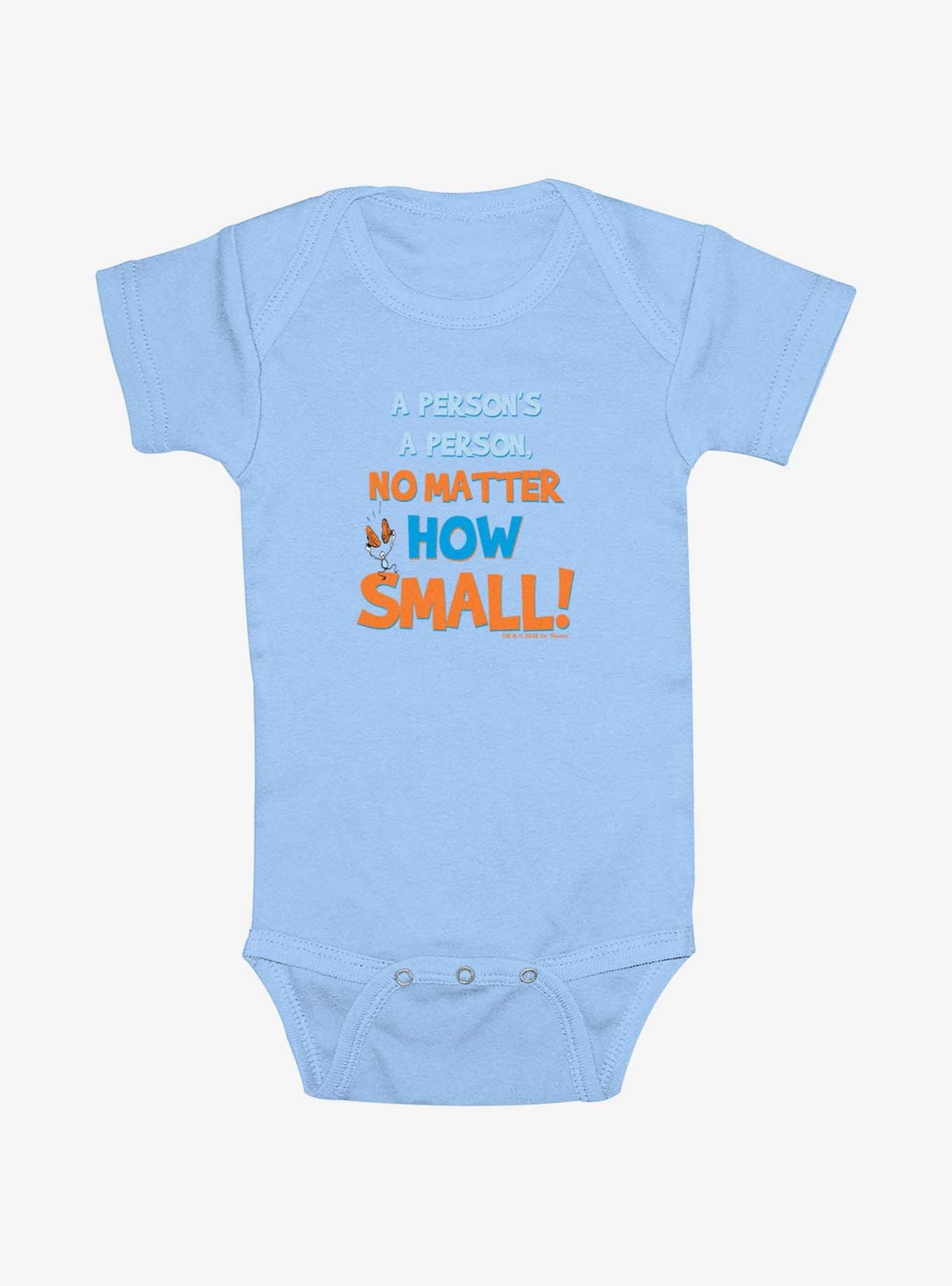 Dr. Seuss A Person No Matter How Small Infant Bodysuit, , hi-res