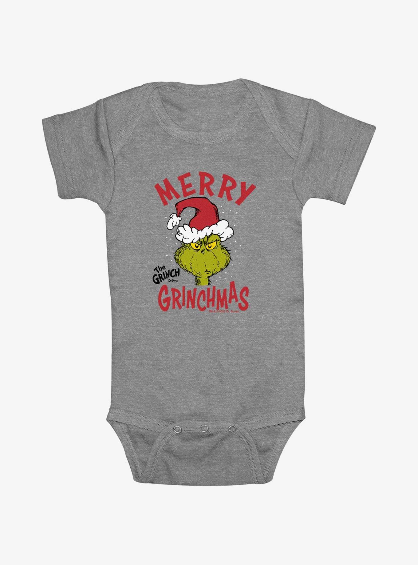 Dr. Seuss Grinchmas Hat Infant Bodysuit, , hi-res