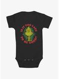 Dr. Seuss Too Late Infant Bodysuit, BLACK, hi-res