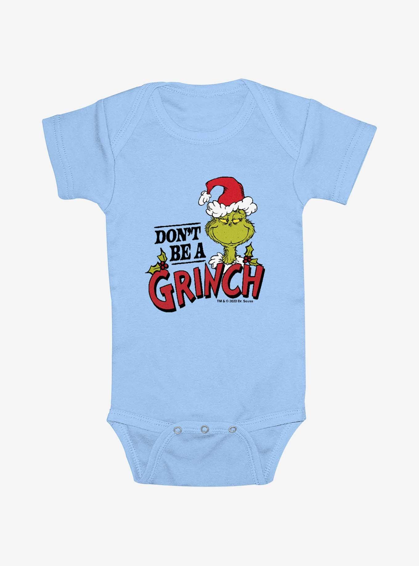 Dr. Seuss Dont Be Infant Bodysuit, LT BLUE, hi-res