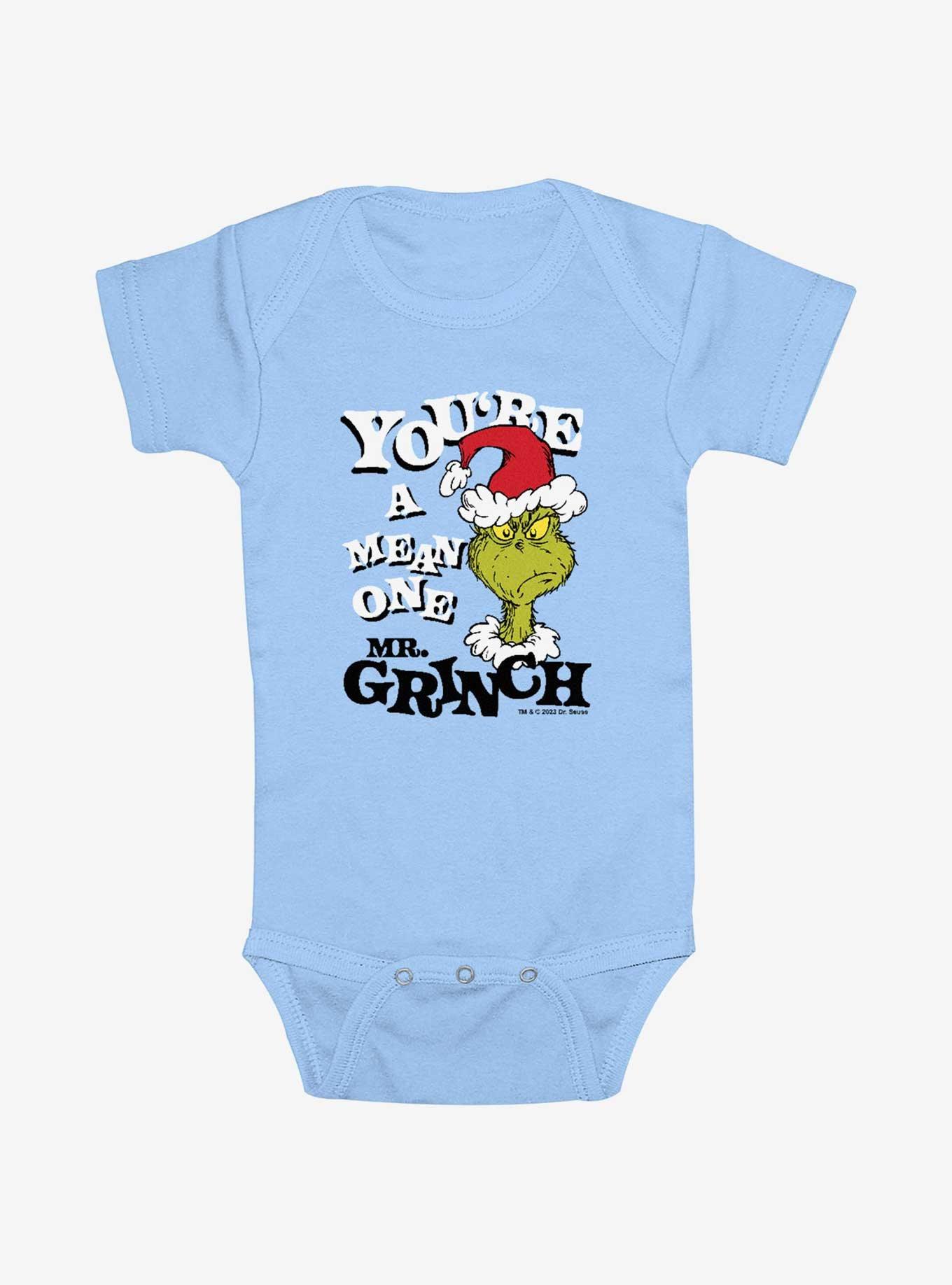 Dr. Seuss Mean One Infant Bodysuit, LT BLUE, hi-res