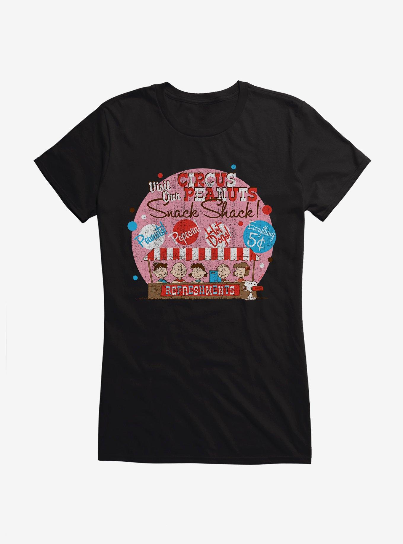 Peanuts Circus Snack Shack Girls T-Shirt, , hi-res