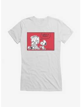 Peanuts Watch It Beagle Girls T-Shirt, , hi-res