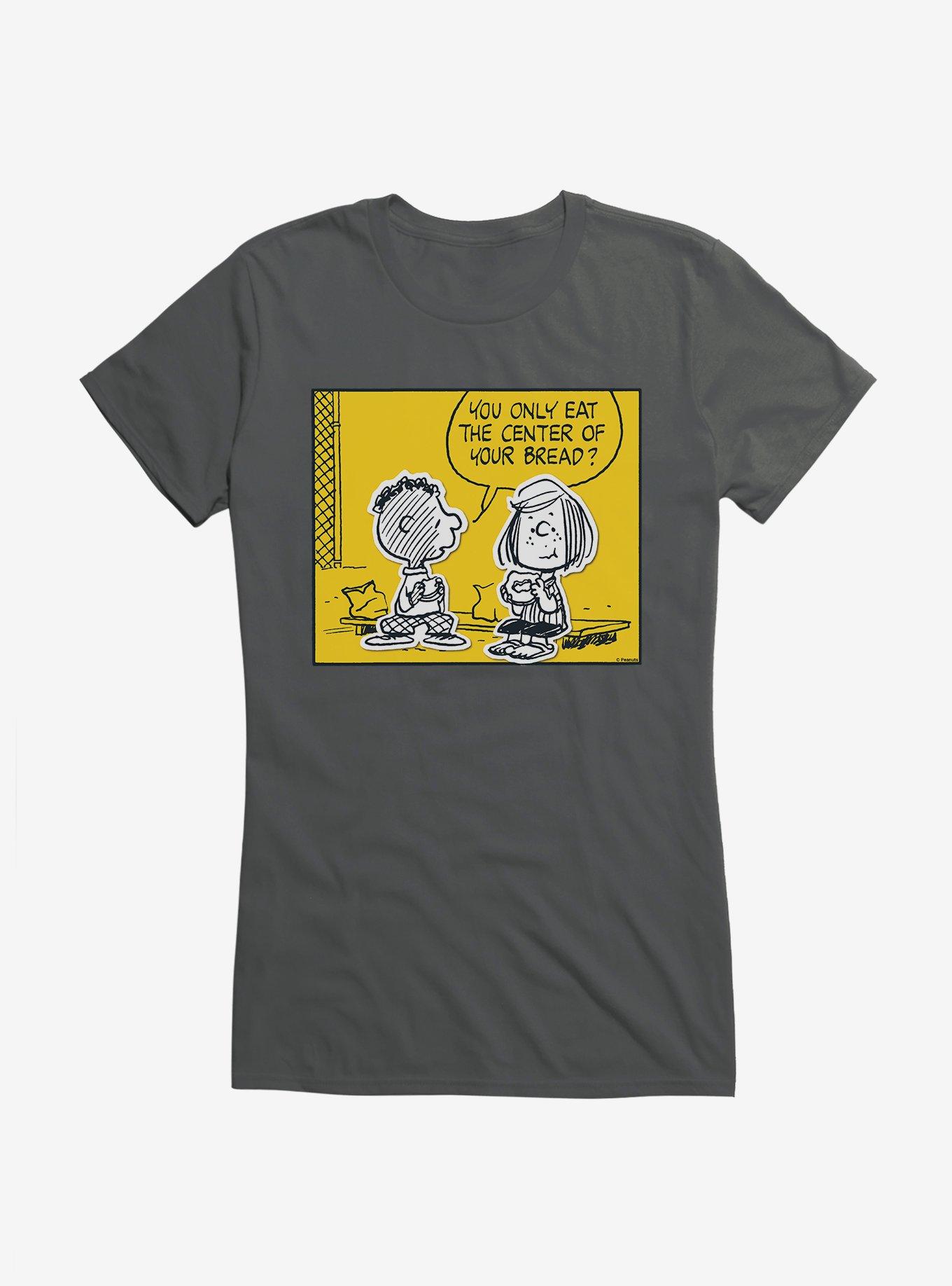 Peanuts Center Of Your Bread Girls T-Shirt