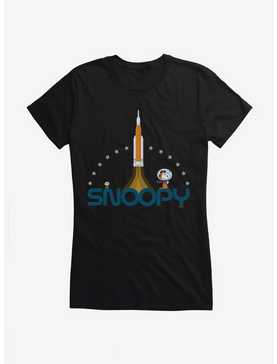 Peanuts Snoopy Space Rocket Girls T-Shirt, , hi-res