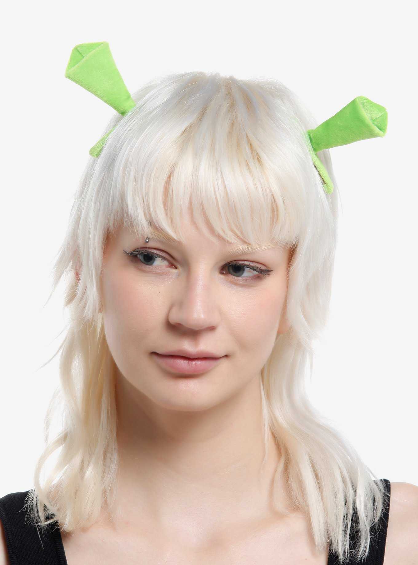 Shrek Ears Hair Clip Set, , hi-res
