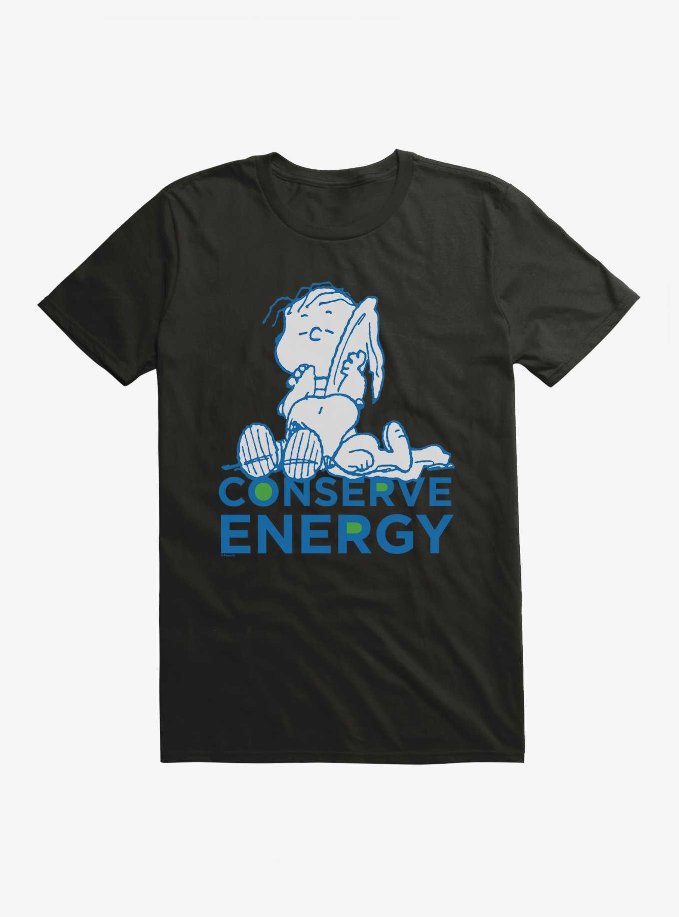 Peanuts Conserve Energy T-Shirt, , hi-res