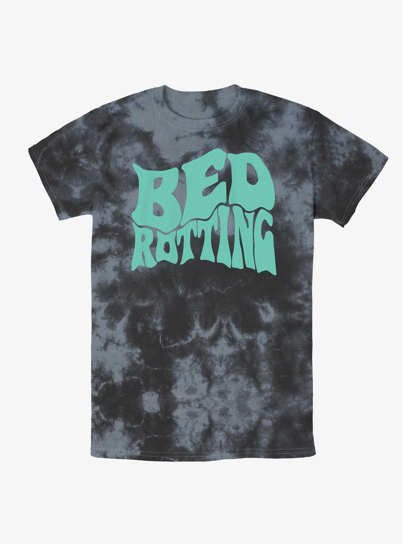 Bed Rot Tie-Dye T-Shirt, BLKCHAR, hi-res